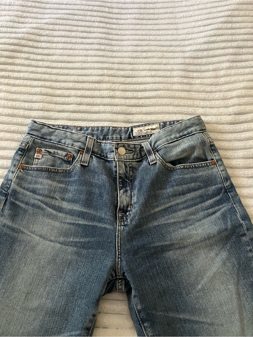 AG Ex-Boyfriend Slouchy Slim Jeans - Picture 5 of 11